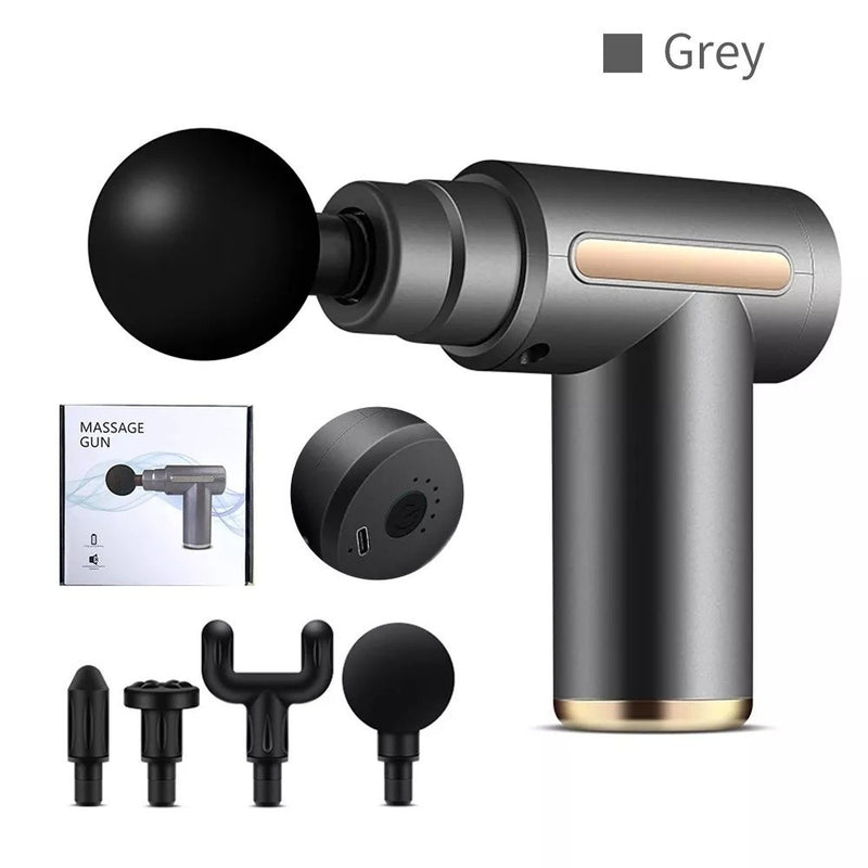 Pistola de massagem elétrica, massageador de tecidos  MING
