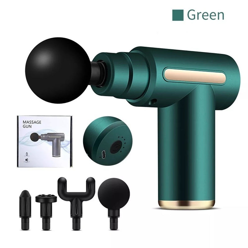 Pistola de massagem elétrica, massageador de tecidos  MING